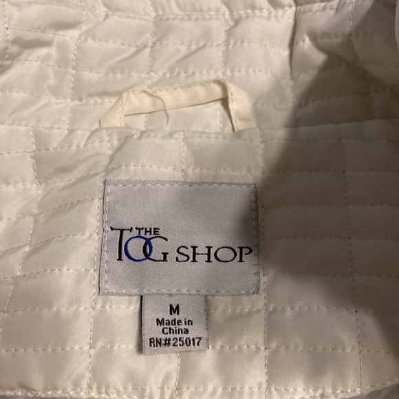 The TOG Shop Quilted Jacket color blue excellent condition size M - Picture 15 of 16